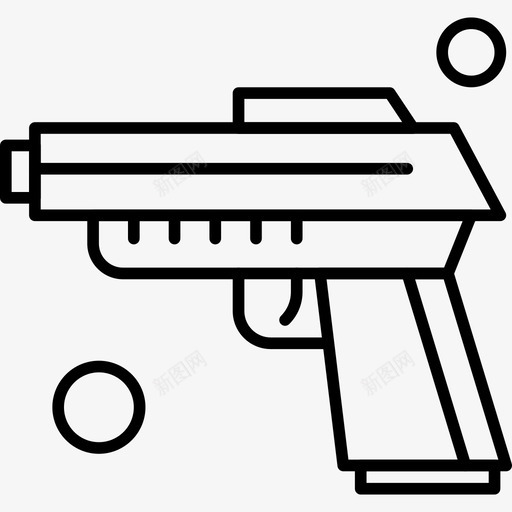 格洛克军队枪svg_新图网 https://ixintu.com 军队 战争 洛克 枪战 武器