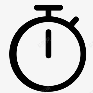 秒表商务时钟图标