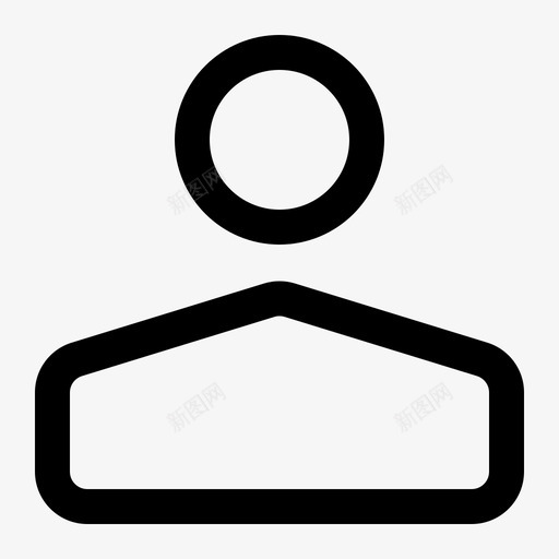 个人资料帐户头像svg_新图网 https://ixintu.com 个人资料 帐户 户头 像人 用户