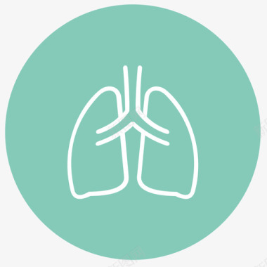 慢性阻塞性肺疾病图标