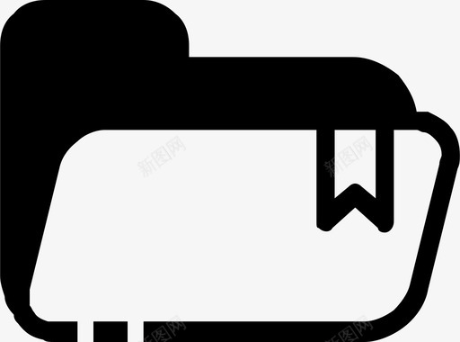 文件夹文档文件svg_新图网 https://ixintu.com 文件夹 文档 文件 文件管理器 书签 图标