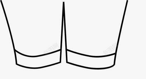 窄脚型svg_新图网 https://ixintu.com 窄脚型