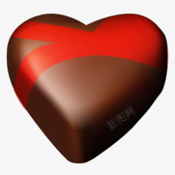 心形巧克力图标图标素材