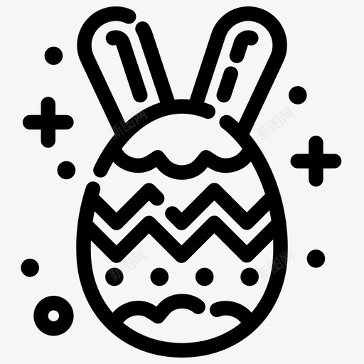 兔子复活节彩蛋基督教节日svg_新图网 https://ixintu.com 彩蛋 复活节 兔子 基督教 节日