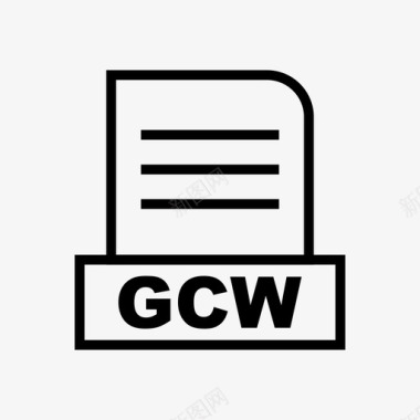 gcw文件格式行图标