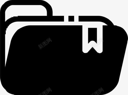 文件夹文档文件svg_新图网 https://ixintu.com 文件夹 文档 文件 文件管理器 书签 图标