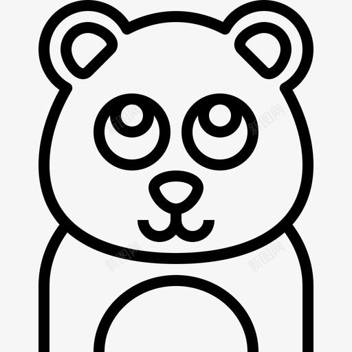 熊动物布鲁因svg_新图网 https://ixintu.com 熊动物 动物 布鲁 可爱