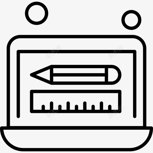 笔记本电脑设备铅笔svg_新图网 https://ixintu.com 笔记本 电脑 设备 铅笔 技术 用户界面