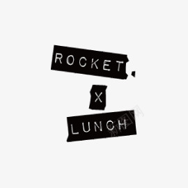 ROCKETlogo复古张贴png免抠素材_新图网 https://ixintu.com 复古 张贴