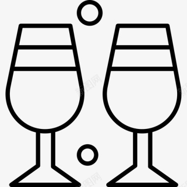 玻璃美国饮料图标