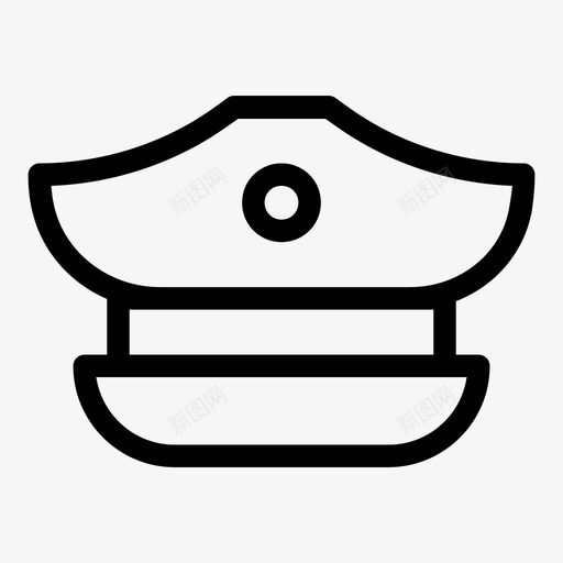 警帽附件权威svg_新图网 https://ixintu.com 警帽 警察 附件 权威 帽子 服装 直系亲属