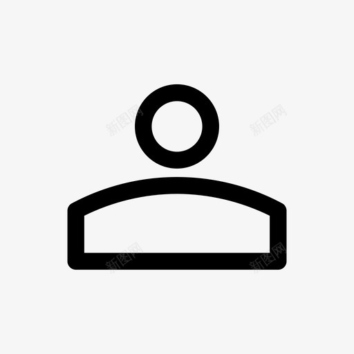 个人资料帐户头像svg_新图网 https://ixintu.com 个人资料 帐户 户头 像人 用户