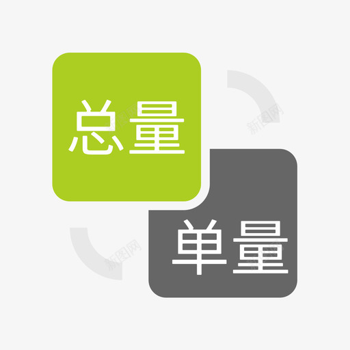 总量单量1svg_新图网 https://ixintu.com 总量 单量