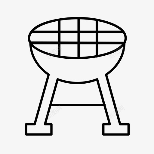 烧烤架烹饪工具svg_新图网 https://ixintu.com 烧烤 烤架 烹饪 工具