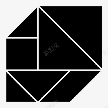 方块七巧板解题图标