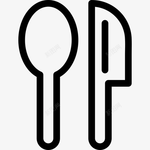 刀具餐具食物svg_新图网 https://ixintu.com 刀具 餐具 食物 厨房 工具