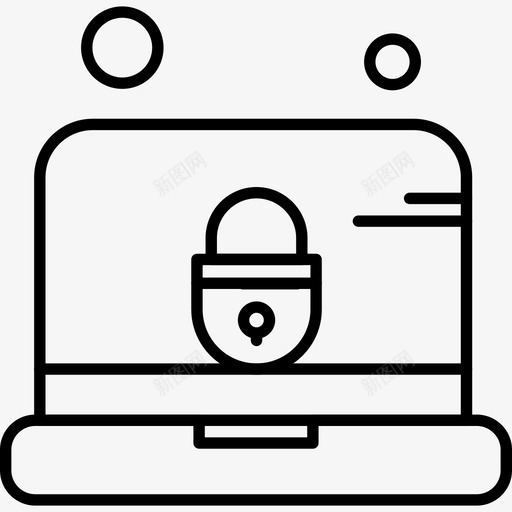 锁定笔记本电脑安全svg_新图网 https://ixintu.com 锁定 笔记本 电脑 安全 用户界面