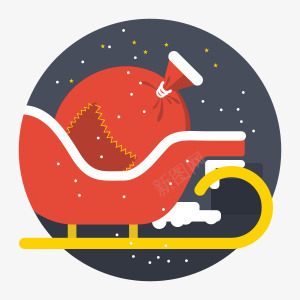 24个圣诞主题圆形图标透明png免抠素材_新图网 https://ixintu.com 圣诞 主题 圆形 图标 透明
