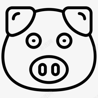 猪农场小猪图标