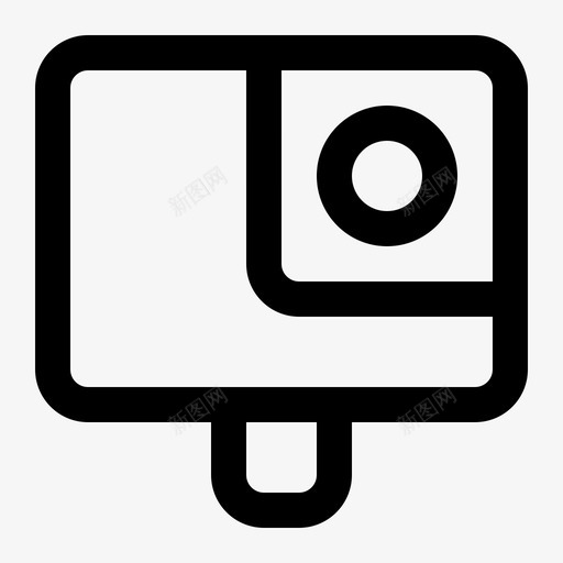 gopro照相机摄影svg_新图网 https://ixintu.com 照相机 摄影 运动 视频