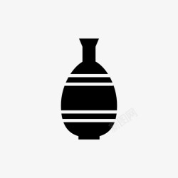 陶瓷艺术品图标下载花瓶古董艺术品高清图片