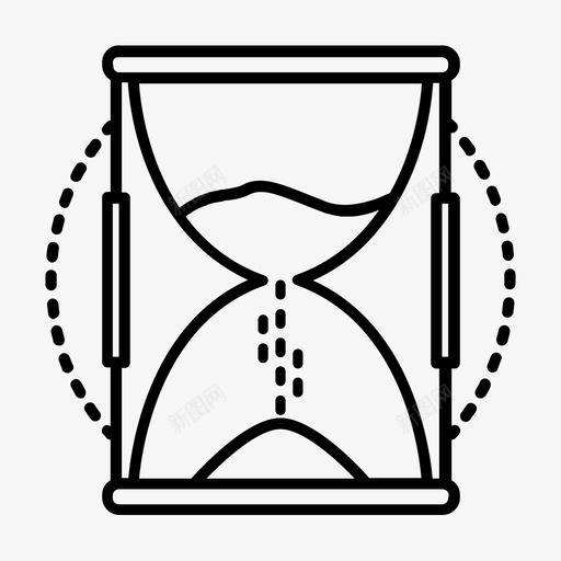 沙漏时钟管理svg_新图网 https://ixintu.com 沙漏 时钟 管理 时间 时间等 等待 界面 混合