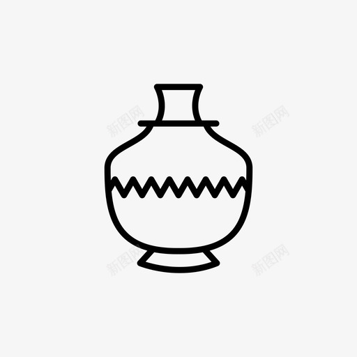 花瓶古董艺术品svg_新图网 https://ixintu.com 花瓶 古董 艺术品 陶瓷 装饰