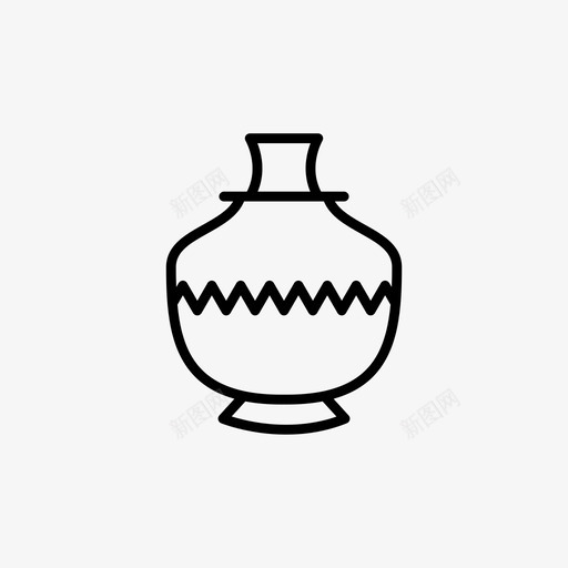 花瓶古董艺术品svg_新图网 https://ixintu.com 花瓶 古董 艺术品 陶瓷 装饰