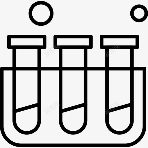 试管实验室医疗服务线svg_新图网 https://ixintu.com 试管 实验室 医疗服务