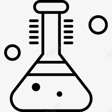 锥形瓶卫生医疗图标