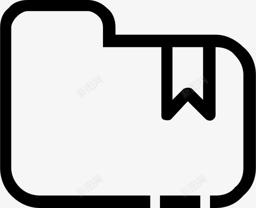 文件夹文档文件svg_新图网 https://ixintu.com 文件夹 文档 文件 文件管理器 书签 图标