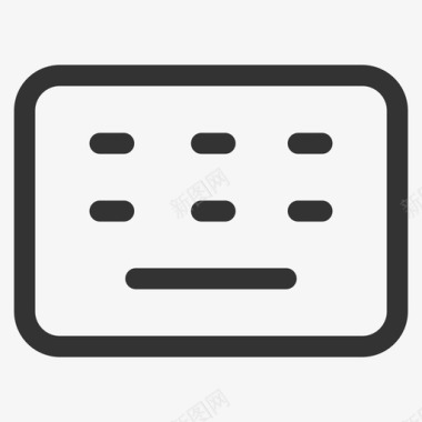 键盘问题故障图标