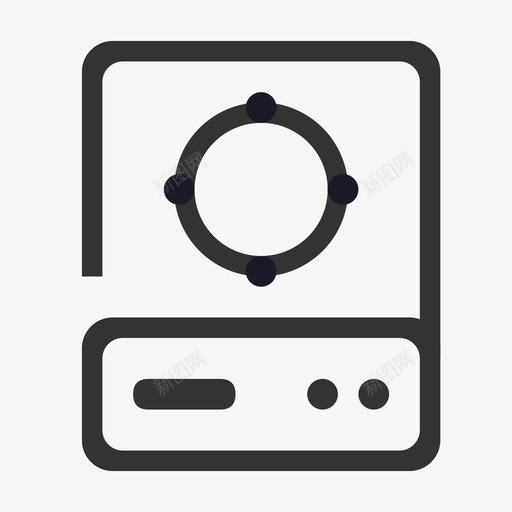 电磁炉svg_新图网 https://ixintu.com 电磁炉