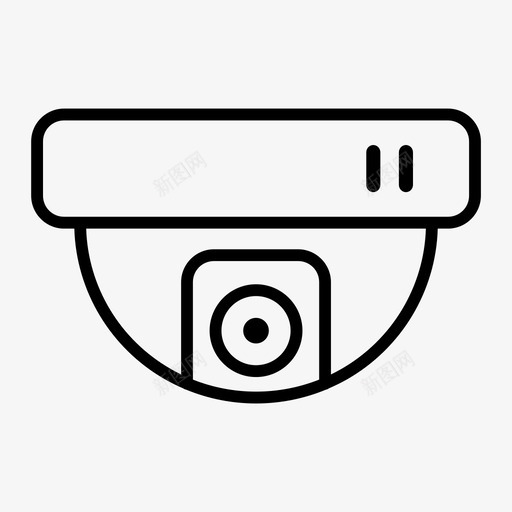 闭路电视摄像机闭路电视摄像机svg_新图网 https://ixintu.com 闭路电视 摄像机 安全 设备 小工 工具
