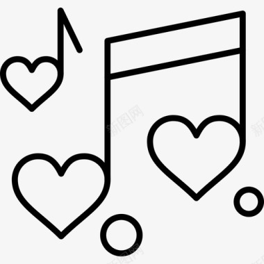 音乐心灵爱情图标