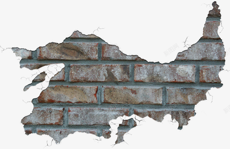 墙壁裂纹设计材质形状png免抠素材_新图网 https://ixintu.com 墙壁 裂纹 设计 材质 形状