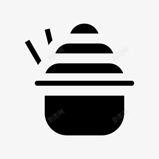 冰淇淋凉的奶制品svg_新图网 https://ixintu.com 冰淇淋 奶制品 甜的