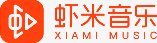 虾米音乐logosvg_新图网 https://ixintu.com 虾米 音乐