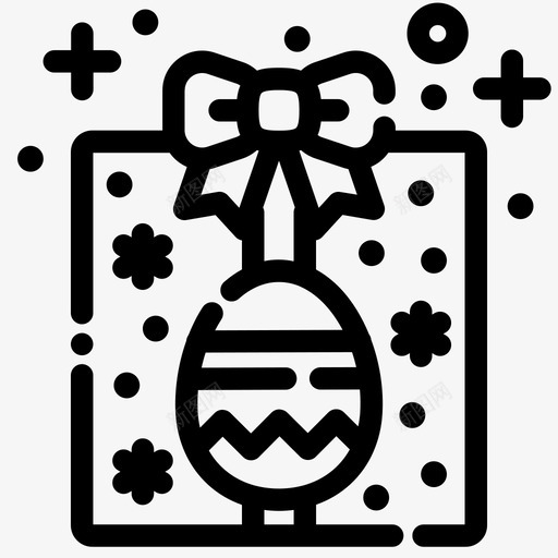 复活节礼物盒子鸡蛋svg_新图网 https://ixintu.com 复活节 礼物 盒子 鸡蛋 火花
