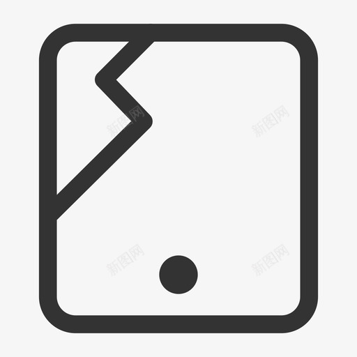 iPad屏幕问题故障svg_新图网 https://ixintu.com 屏幕 问题 故障 线性 扁平 简约