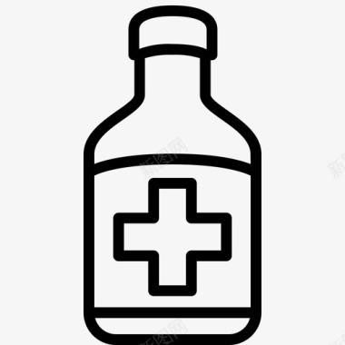 药品保健品液体图标
