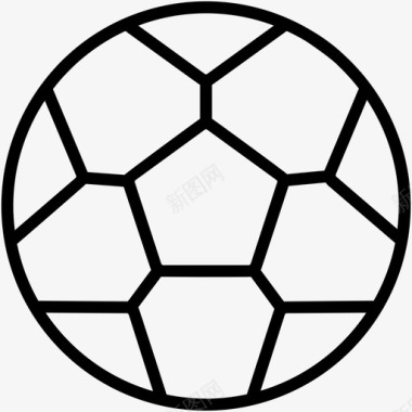 足球装备足球器材图标