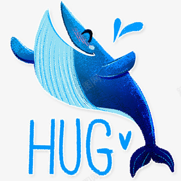 HumpythewhaleChatstickersAlittlepackofstickersImadefortheappTelegram卡通贴纸png免抠素材_新图网 https://ixintu.com 卡通 贴纸