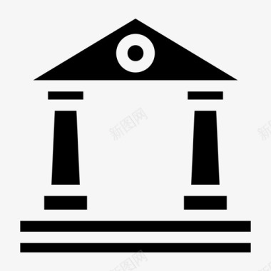 银行商业信贷图标