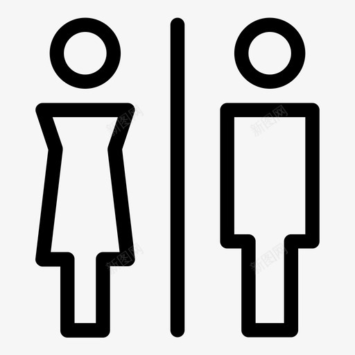 厕所浴室男厕所svg_新图网 https://ixintu.com 男厕所 厕所 浴室 女厕所 机场 收集