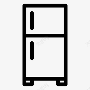 冰箱冰柜五金图标