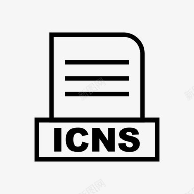 ICN文档文件图标