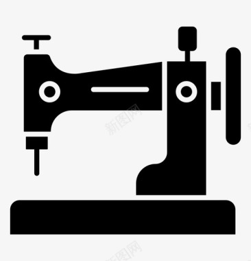 缝纫机服装纺织品图标