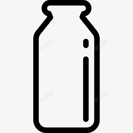 奶瓶食品饮料svg_新图网 https://ixintu.com 奶瓶 食品饮料