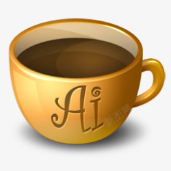 CS3咖啡杯图标图标素材